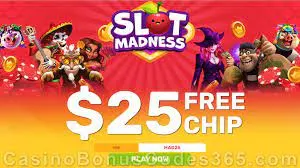 slot madness no deposit bonus