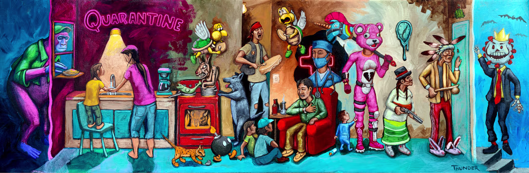 Quarantine at Grammas