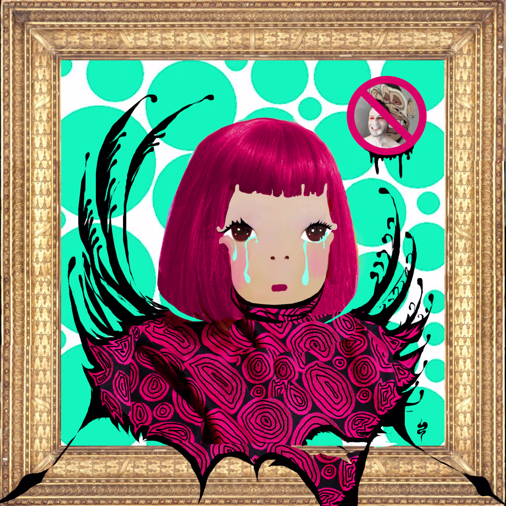 CryptoStella #151: Yayoi Kusama Says “Not Another Ape” #1/1