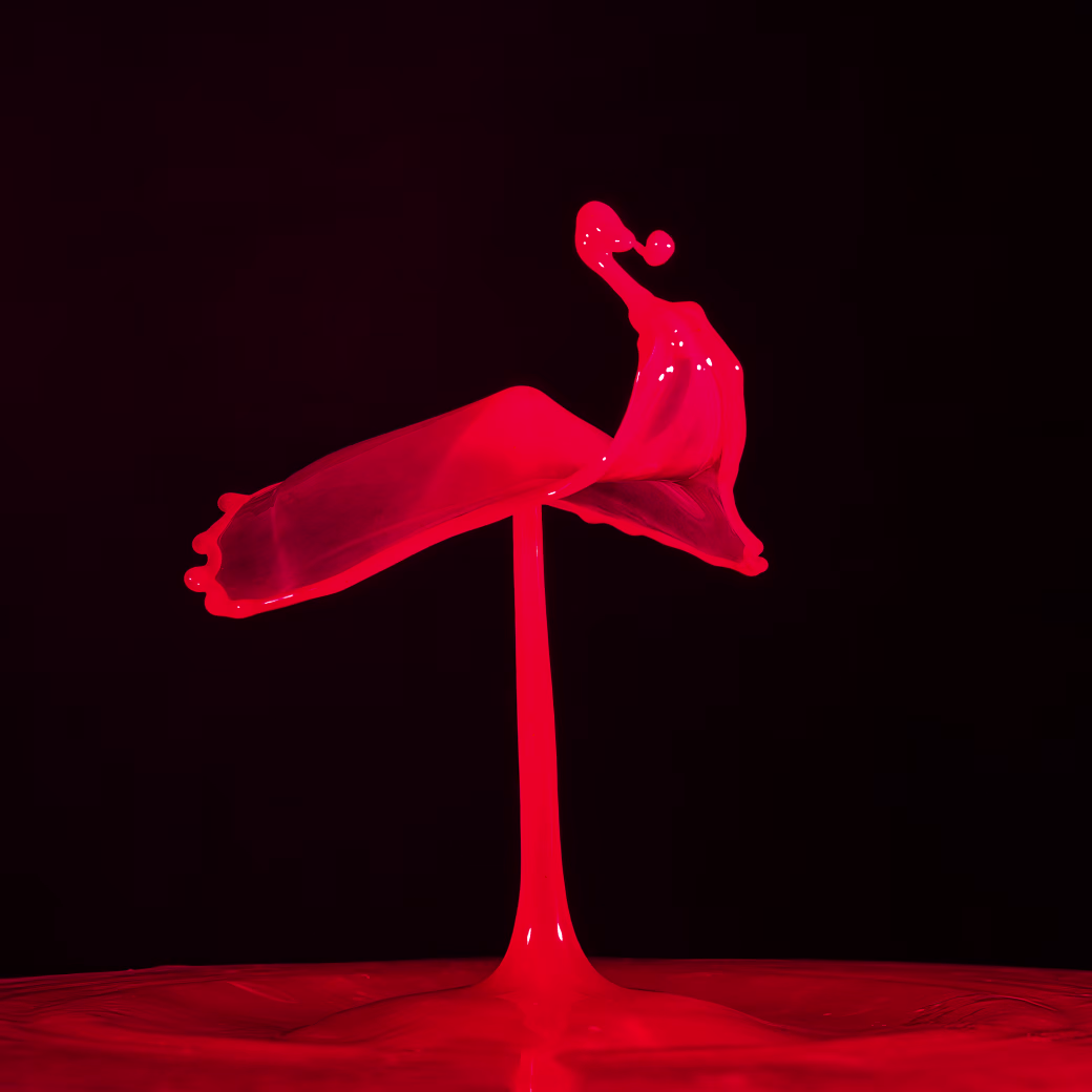 Splash of Red