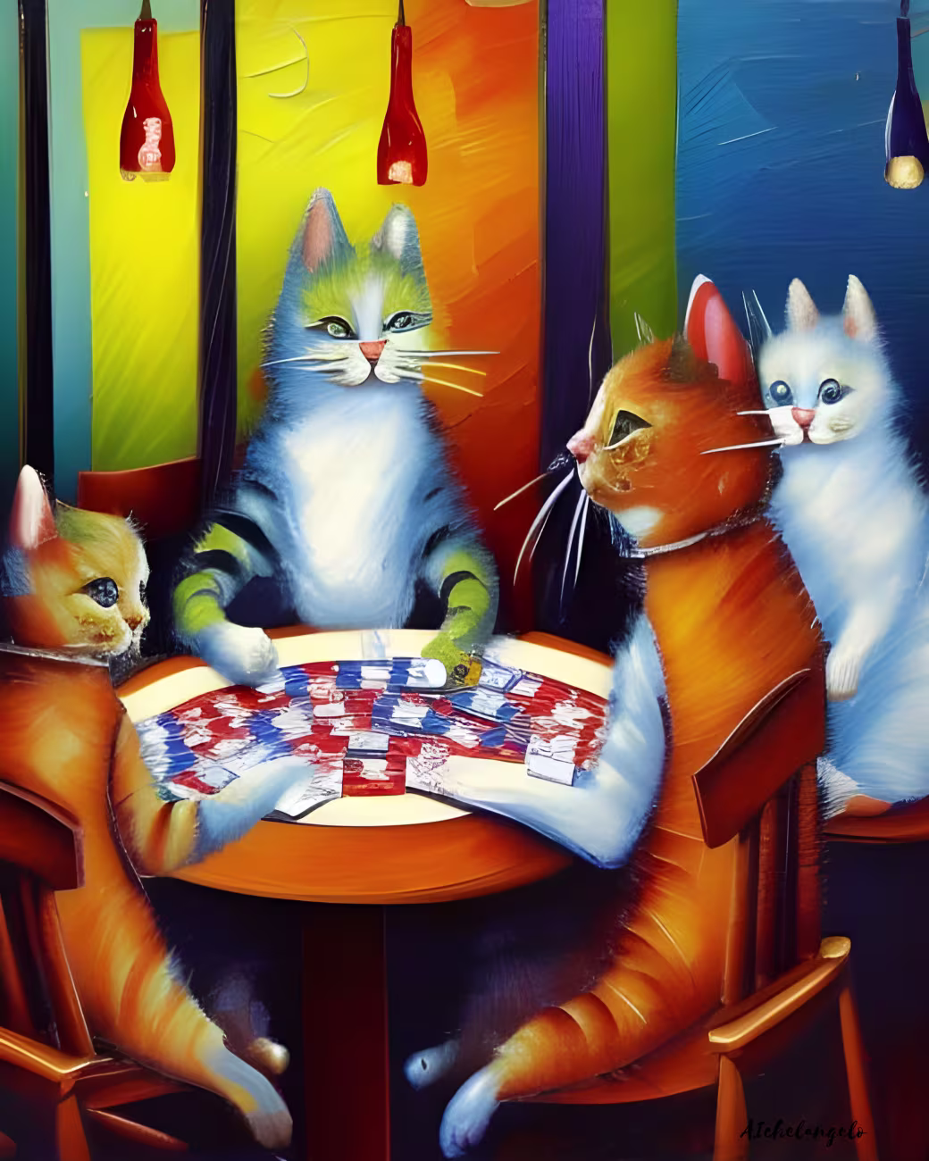 Poker Cats