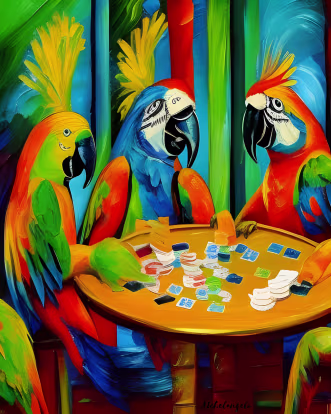 Poker Birds