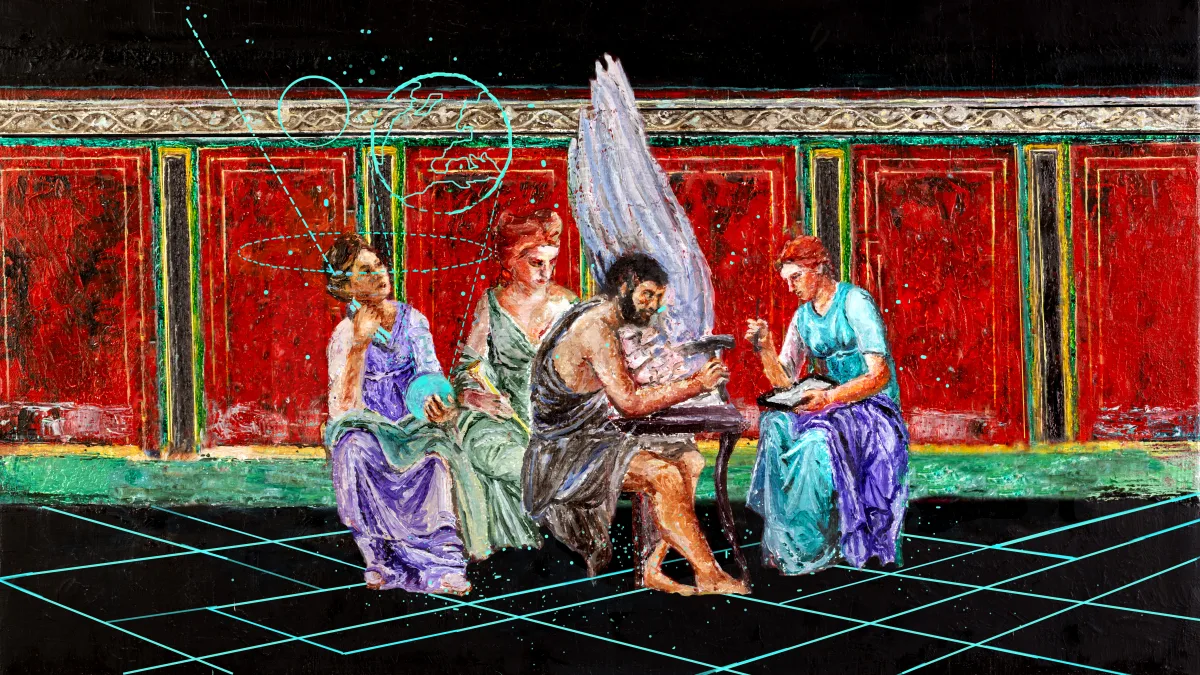 Daedelus and the Muses (painting)