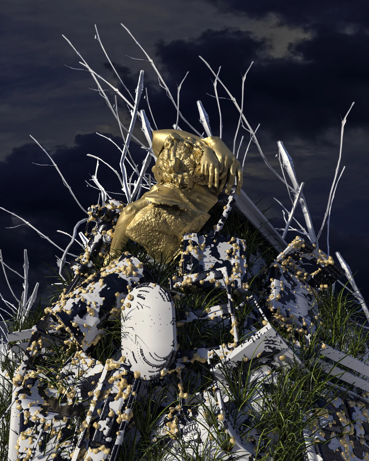 Anxious Battle - Julian Brangold x theinternetoffice