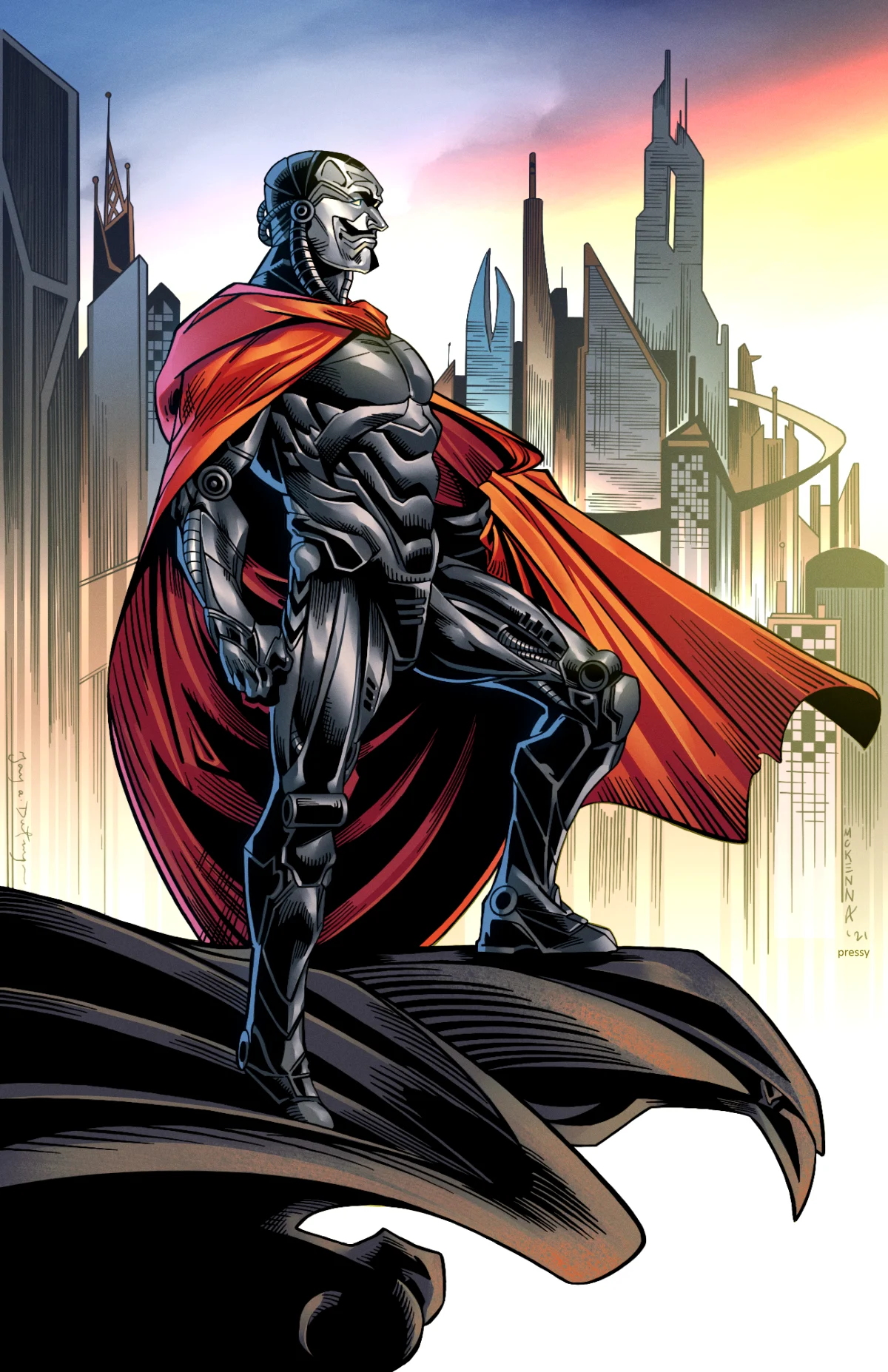 SATOSH1 — Citadel Skyline (unique Mark McKenna Day Variant)