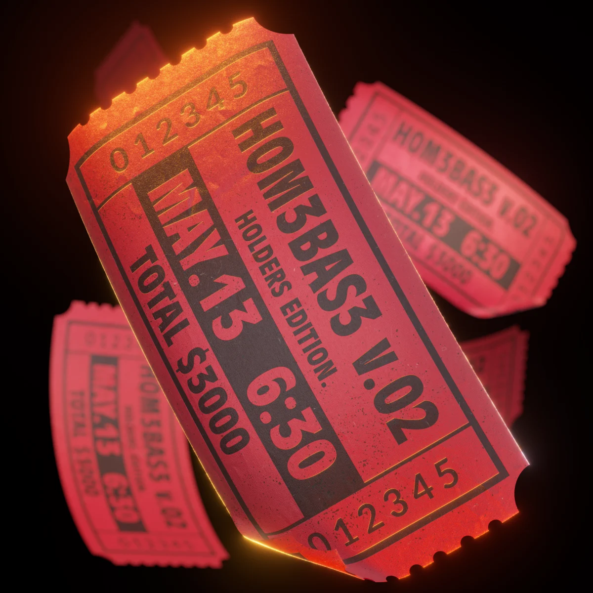 H0M3BAS3 v.02 - Holders Ticket
