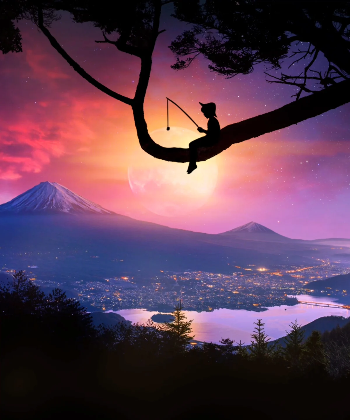 Fishing For The Moon