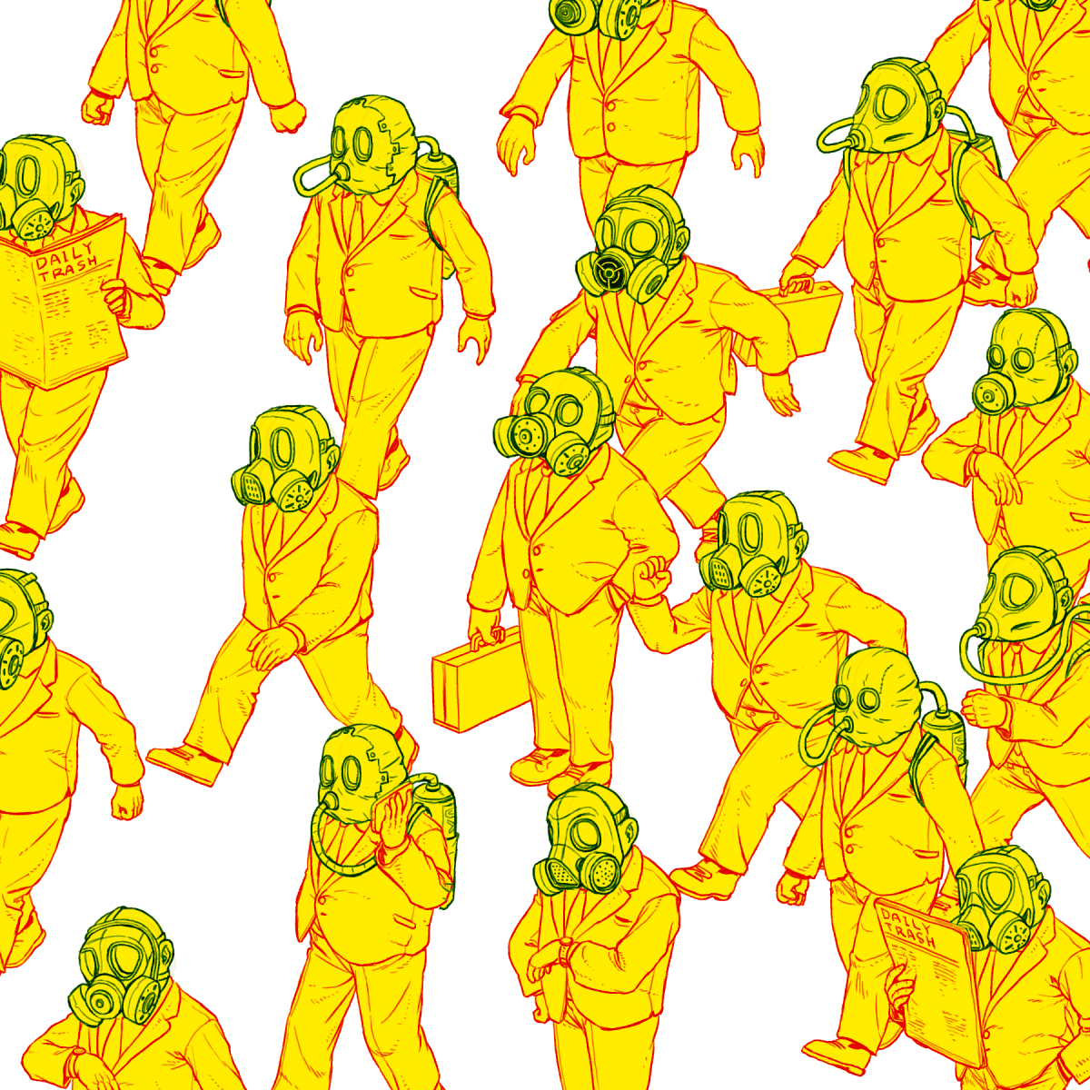 Masked Workers - 2018 Sketch