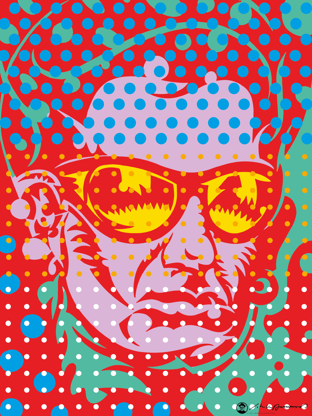 Bono 03 Still Artwork by John Van Hamersveld