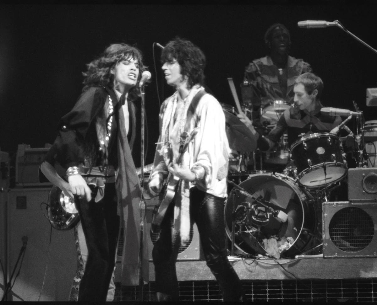 Stones: Earls Court Stadium London 1976 by Steve Joester
