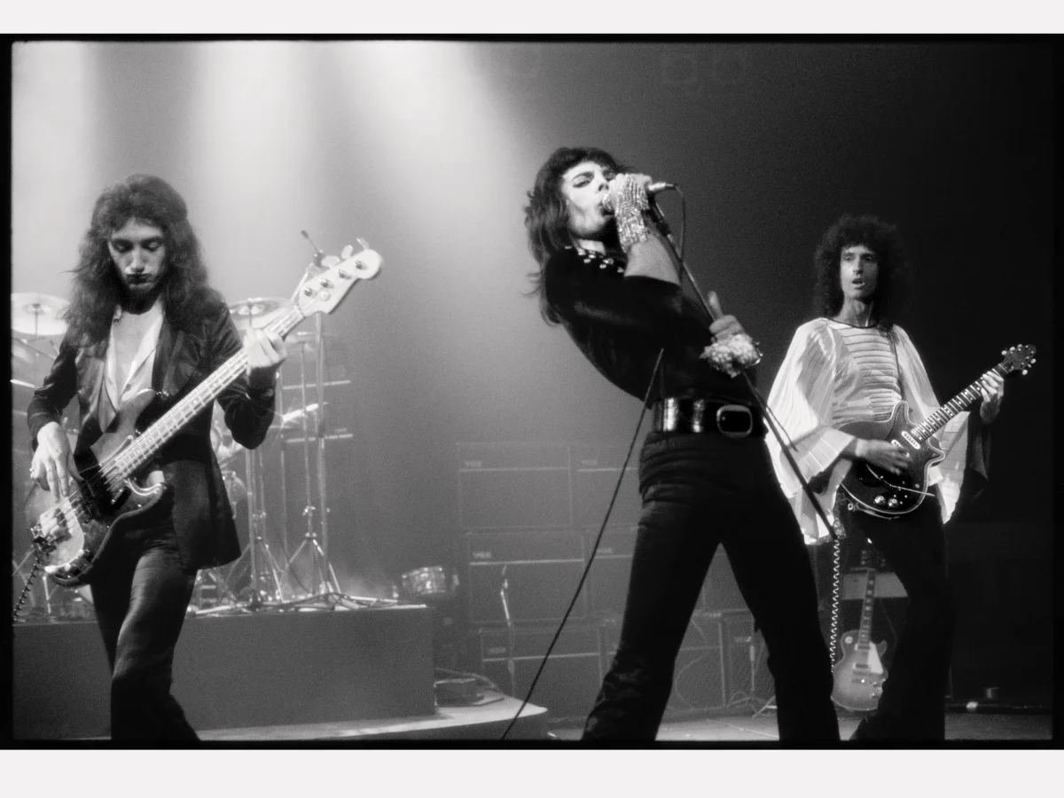 Queen: Rainbow Theater, London 1974 by Steve Joester