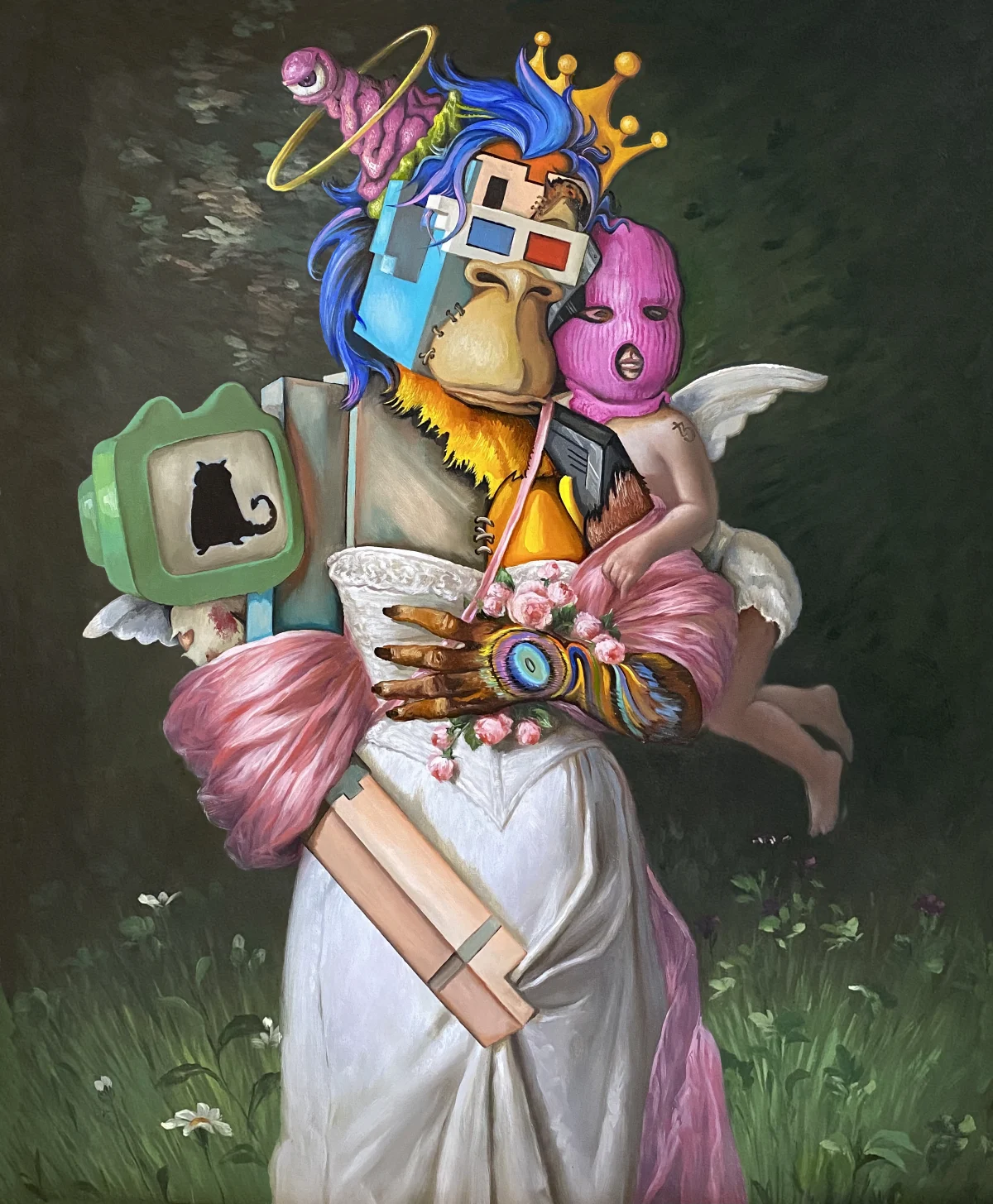 The Goddess of Rarity 1/1 + Original Painting