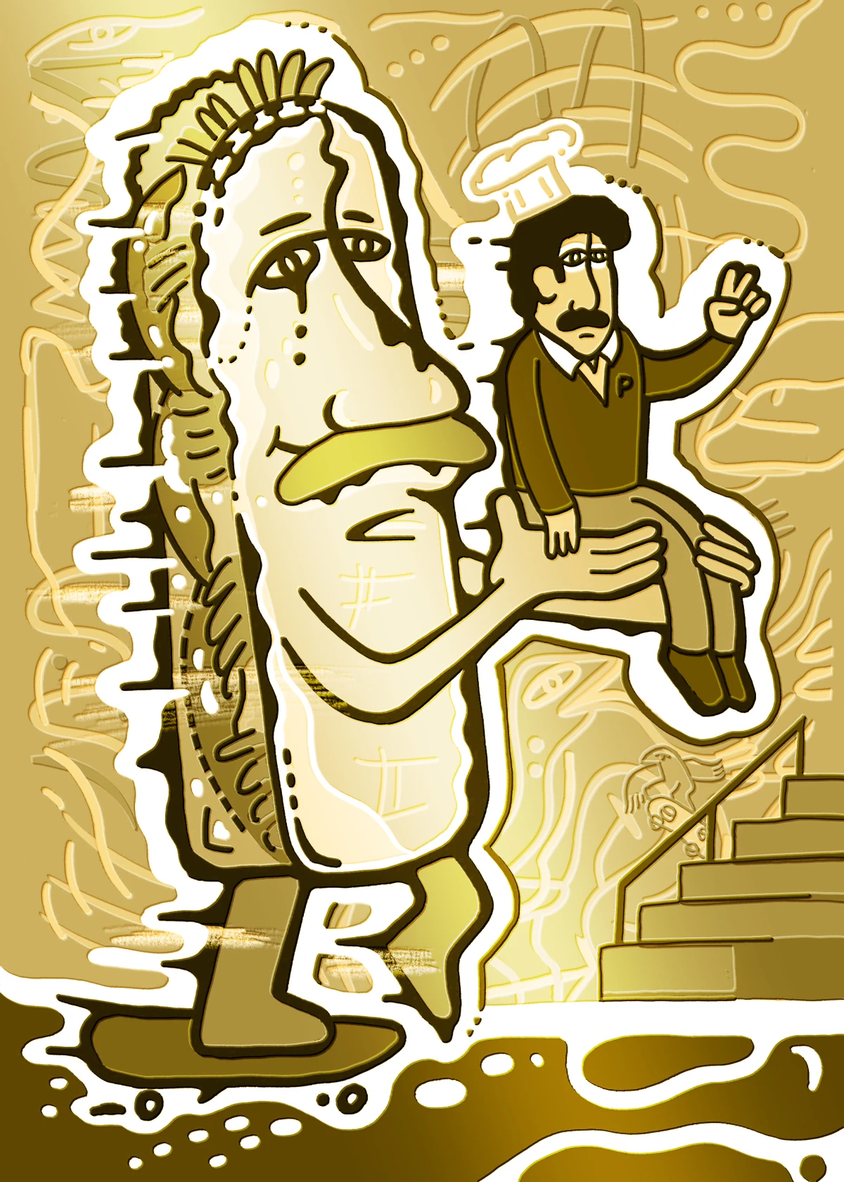 Hoagie Blob (Gold)