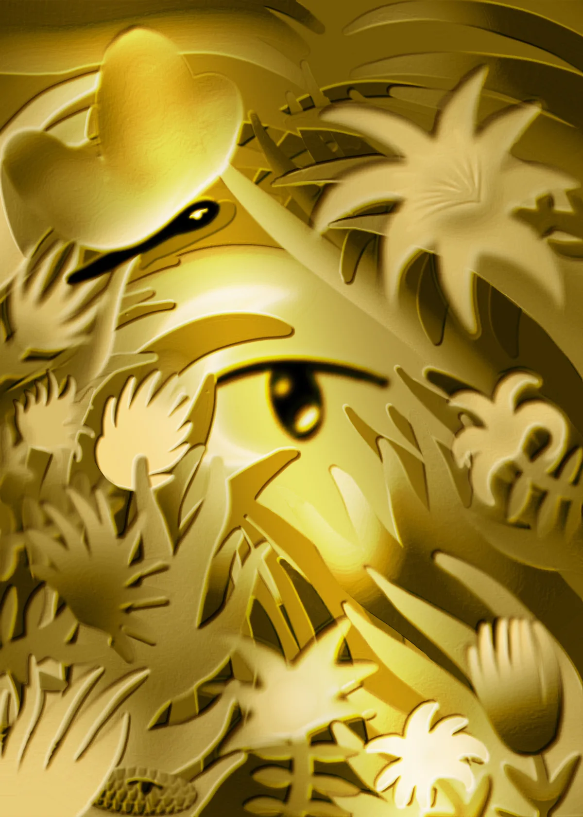 Lost Blob (Gold)