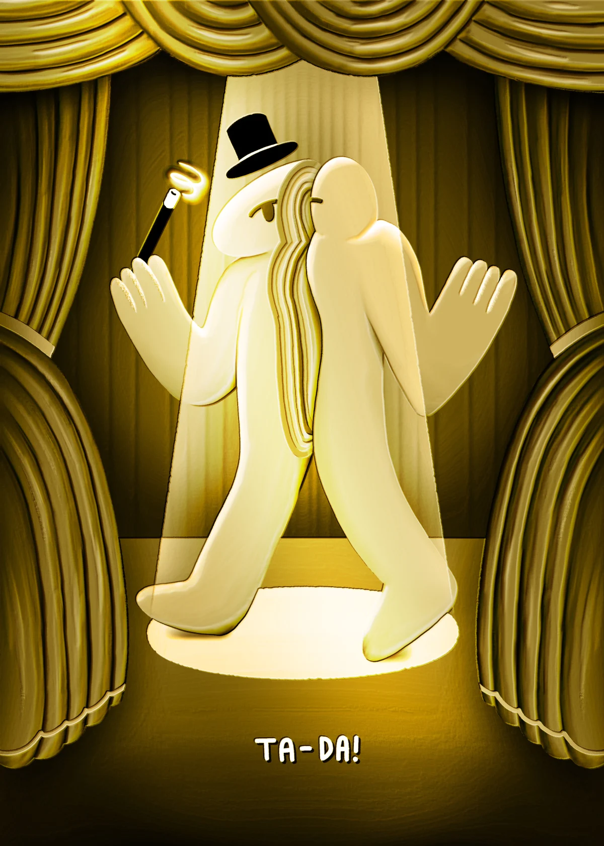 Show Blob (Gold)