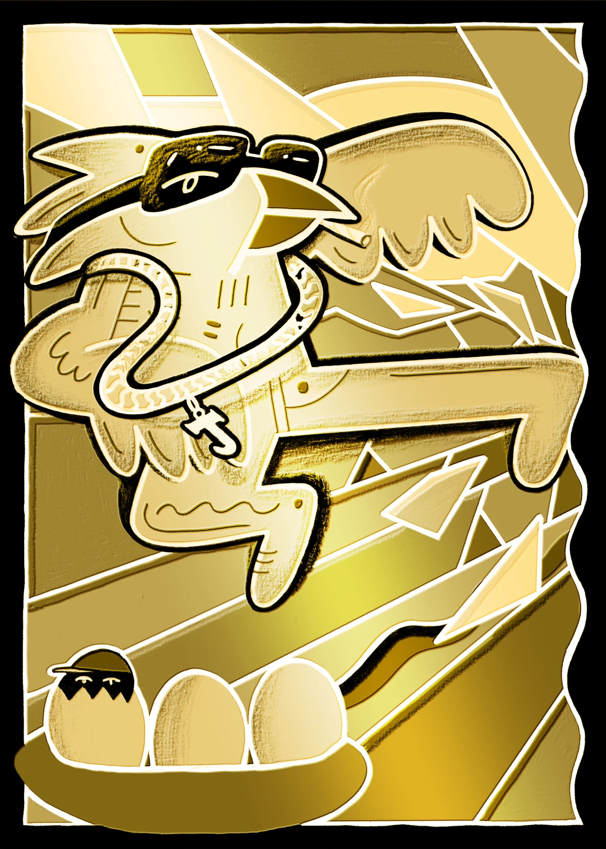 Jay Blob (Gold)