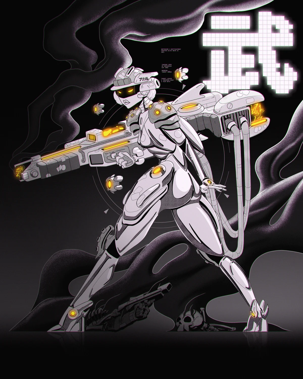 Takeshi 2099 by Kervin Brisseaux