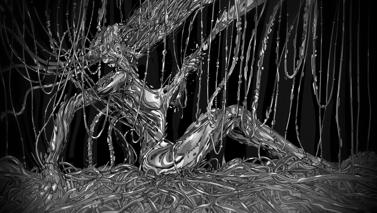 Our Lady of the Silver Wire by Matei Apostolelescu