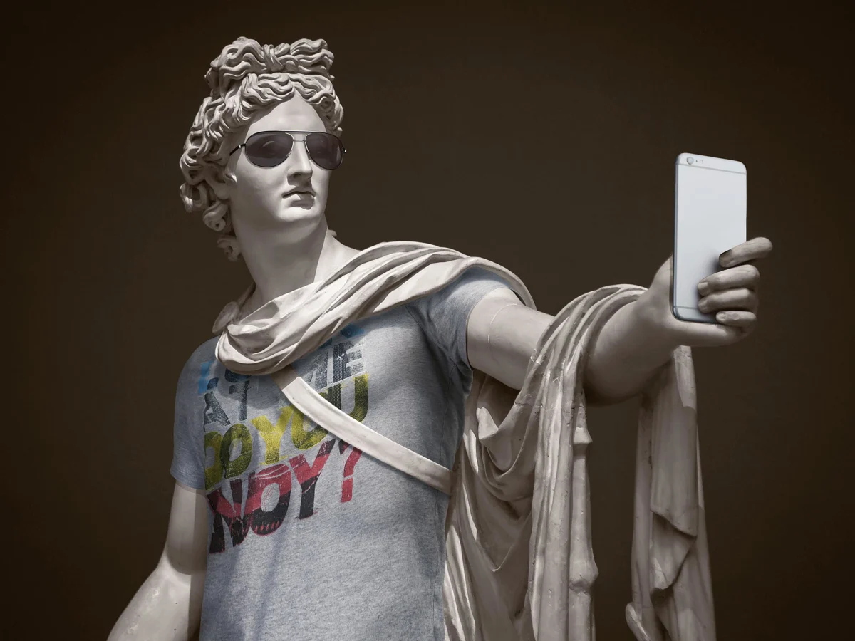 Hipster in Stone IX - Apollo