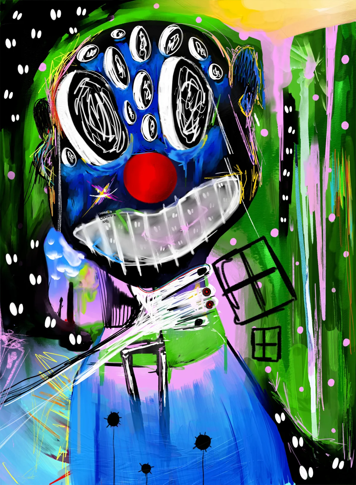 a seat next to big blue