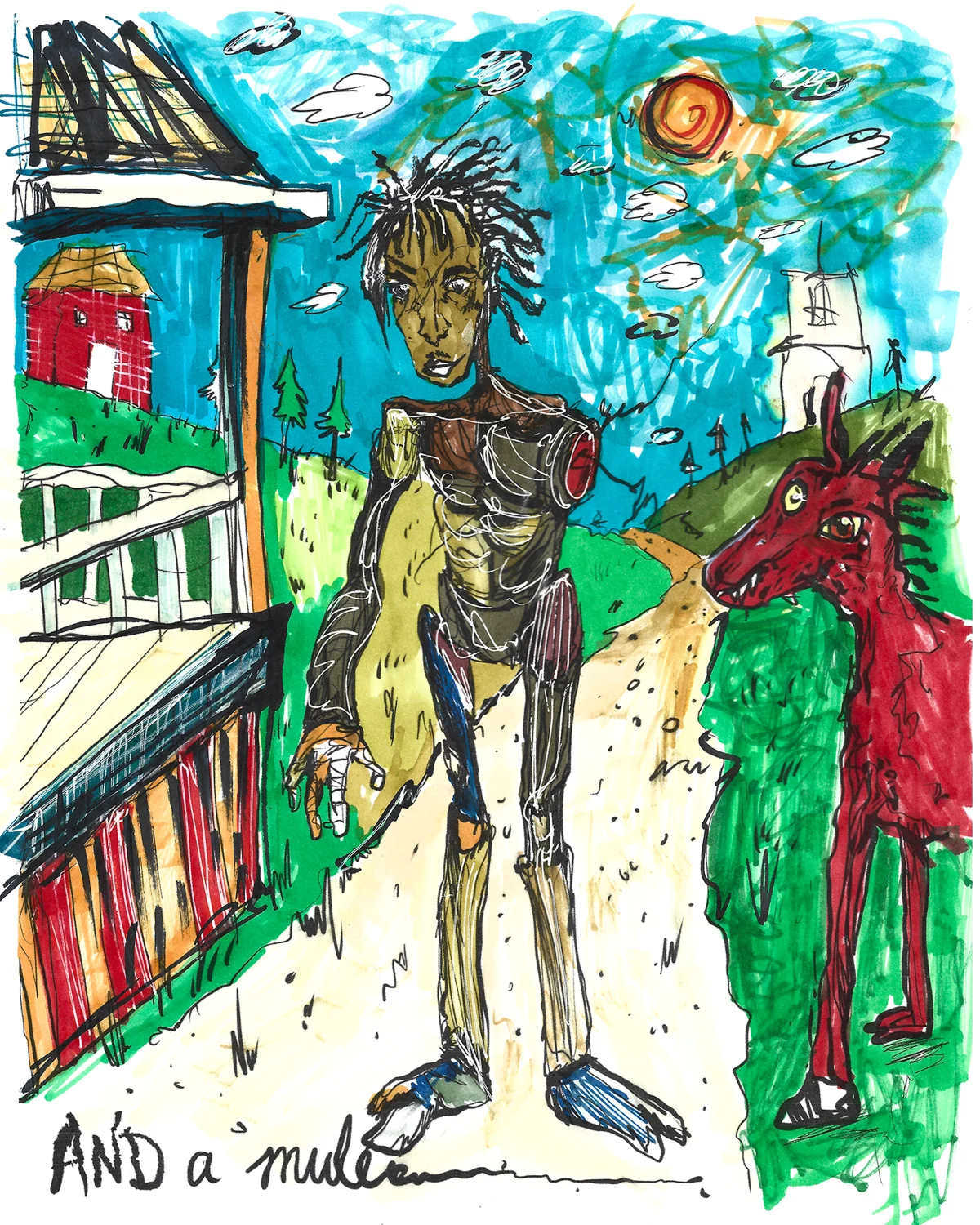 AND a mule by Aleqth