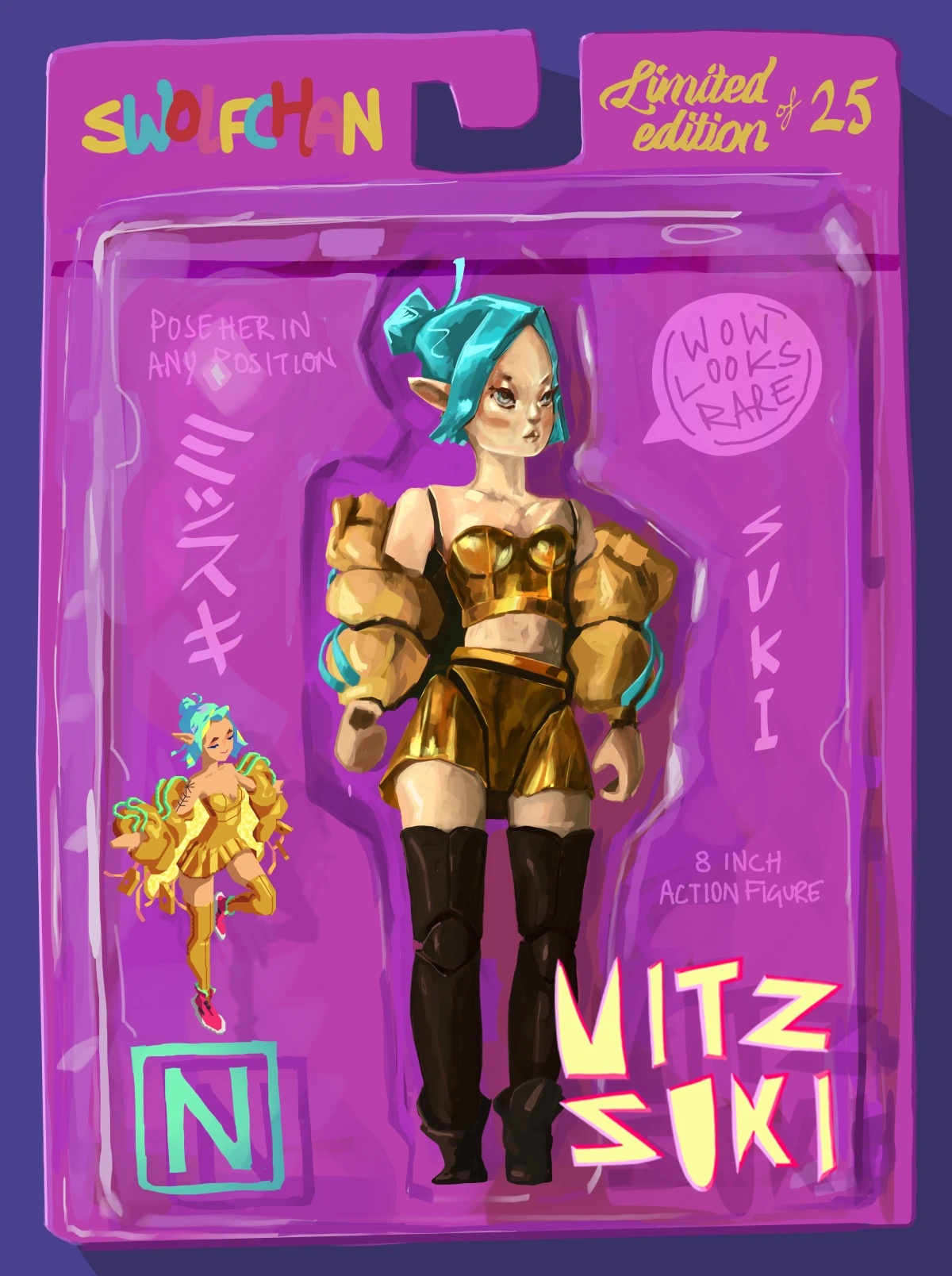 Mitzsuki Collectors Figurine (Swolfchan)