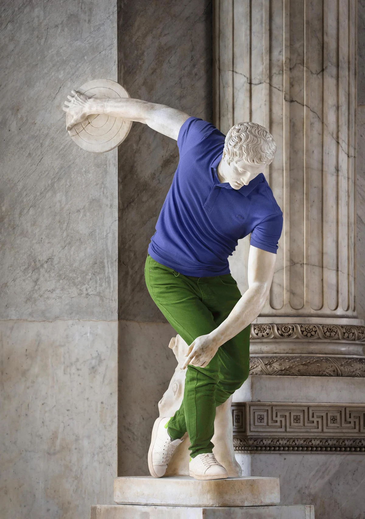 Hipster in Stone X  - Discobolus