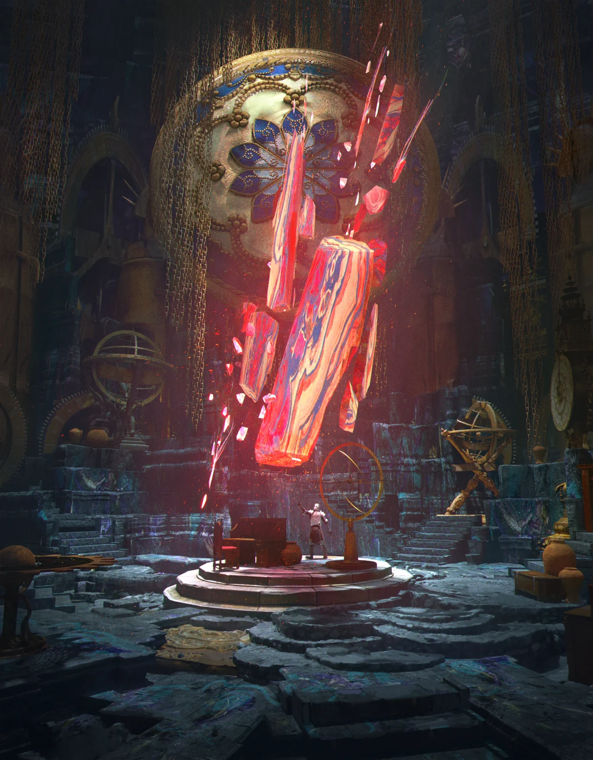 Grand Orrery by Finnian MacManus