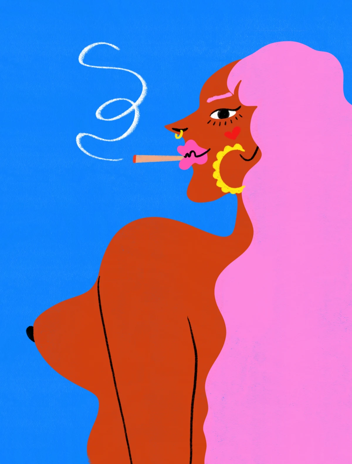 Blue Lady by Shanée Benjamin