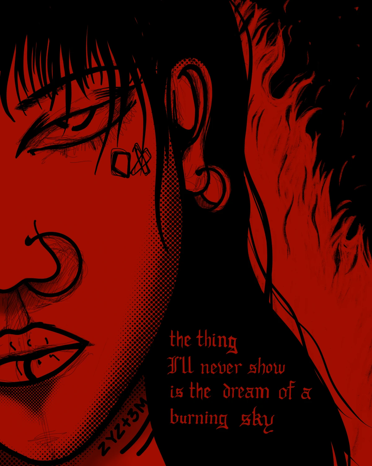 𝕯𝖗𝖊𝖆𝖒 𝖔𝖋 𝖆 𝕭𝖚𝖗𝖓𝖎𝖓𝖌 𝖘𝙠𝖞