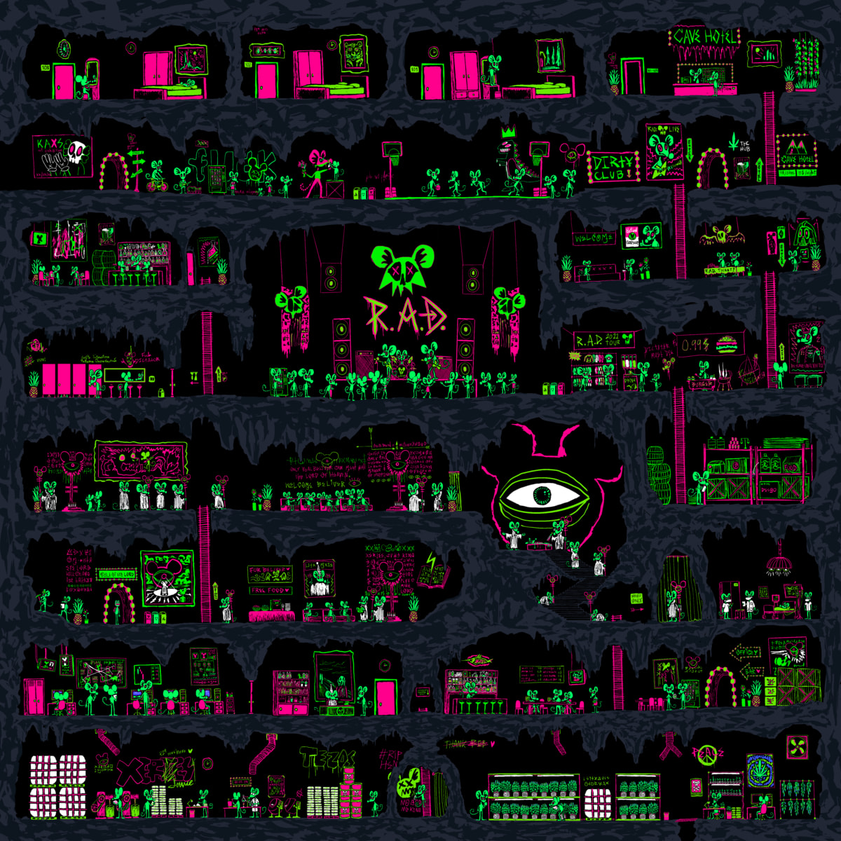 THE R.A.D. LIVE IN DIRTY CLUB!