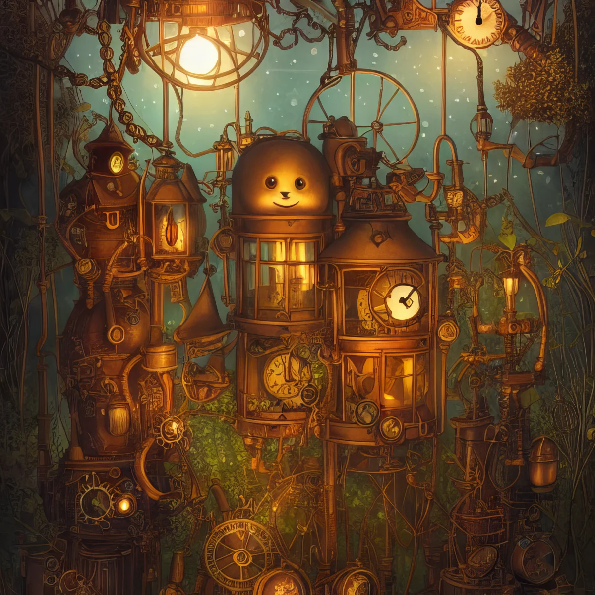 The Steampunk Garden