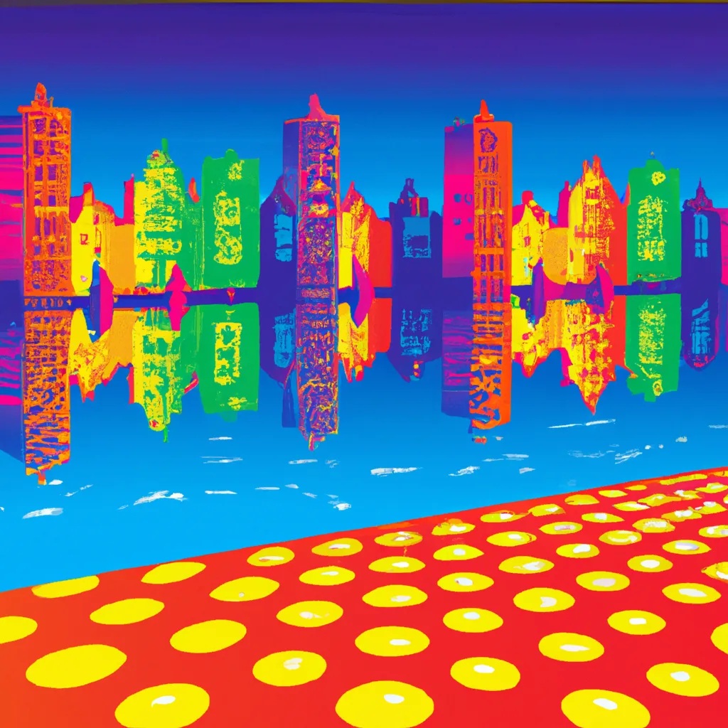 Crypto City on the Water #1/1 - inft