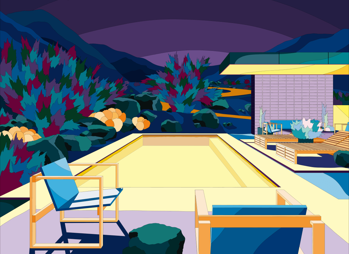 PALM SPRINGS SOUTH - NIGHT