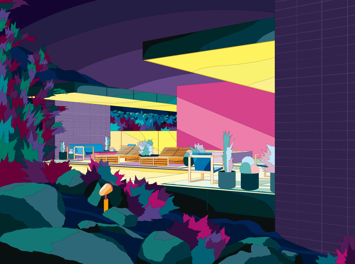 PALM SPRINGS EAST - NIGHT