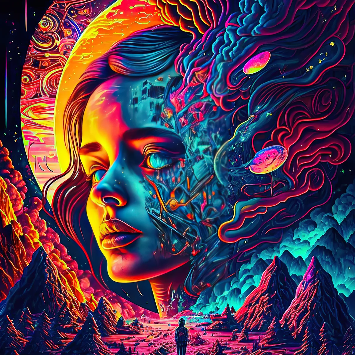 Hallucination in Beauty