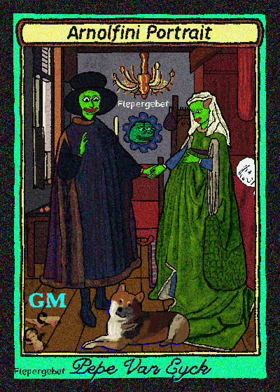 Arnolfini Portrait - Pepe Van Eyck