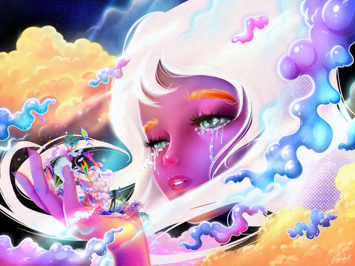 Iris "Creation of the World" by Kira Diron