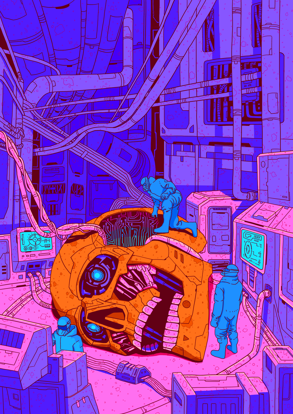 What left