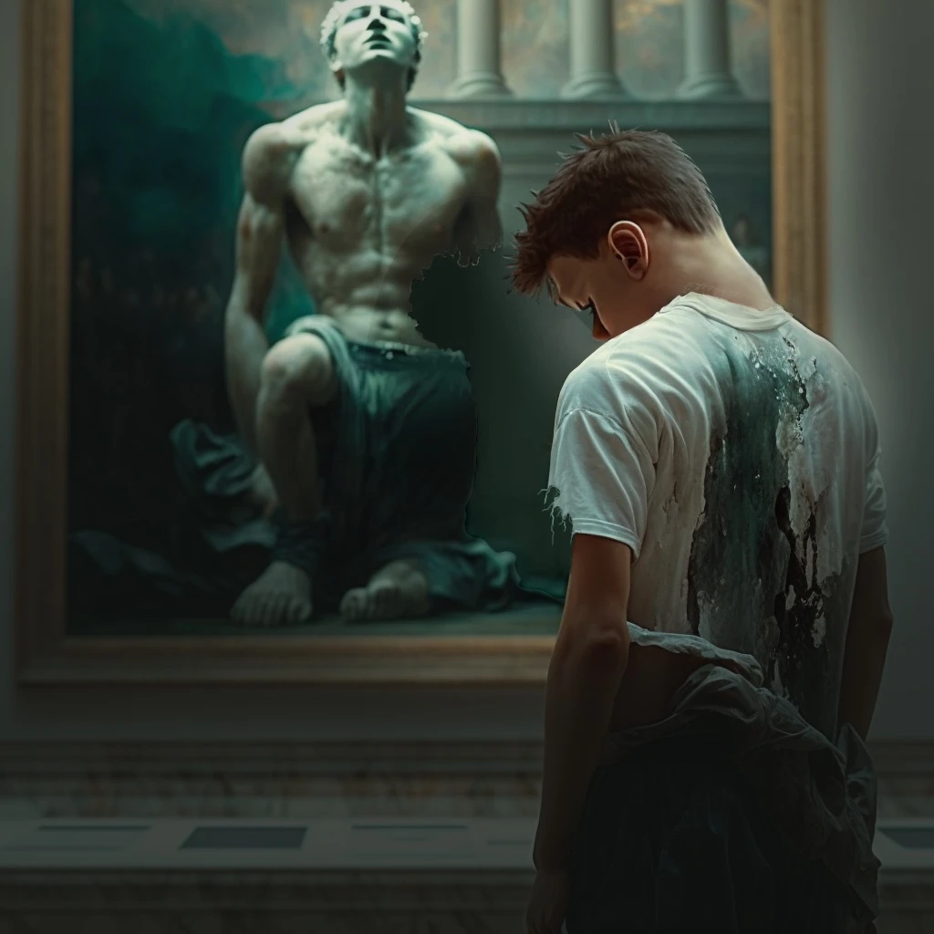 Beggar at the Exhibition