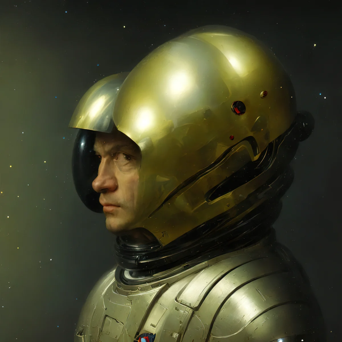 Knight With Space Helmet 2