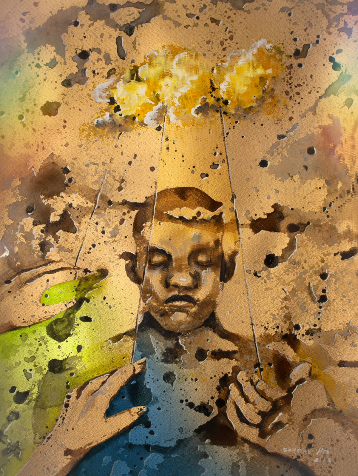 Something strange up there