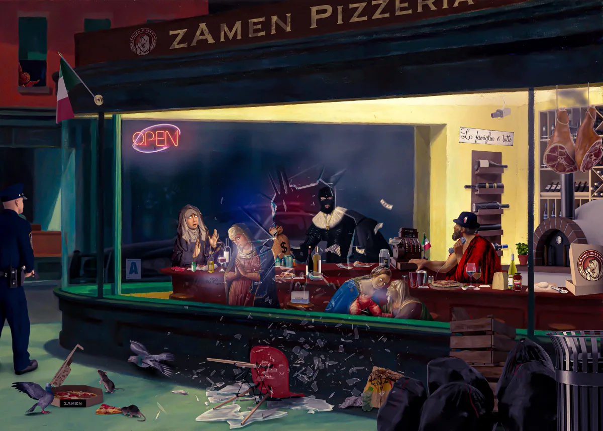 Threat at zAmen’s