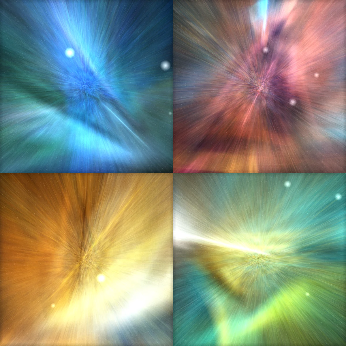 The Four Cosmic Seasons