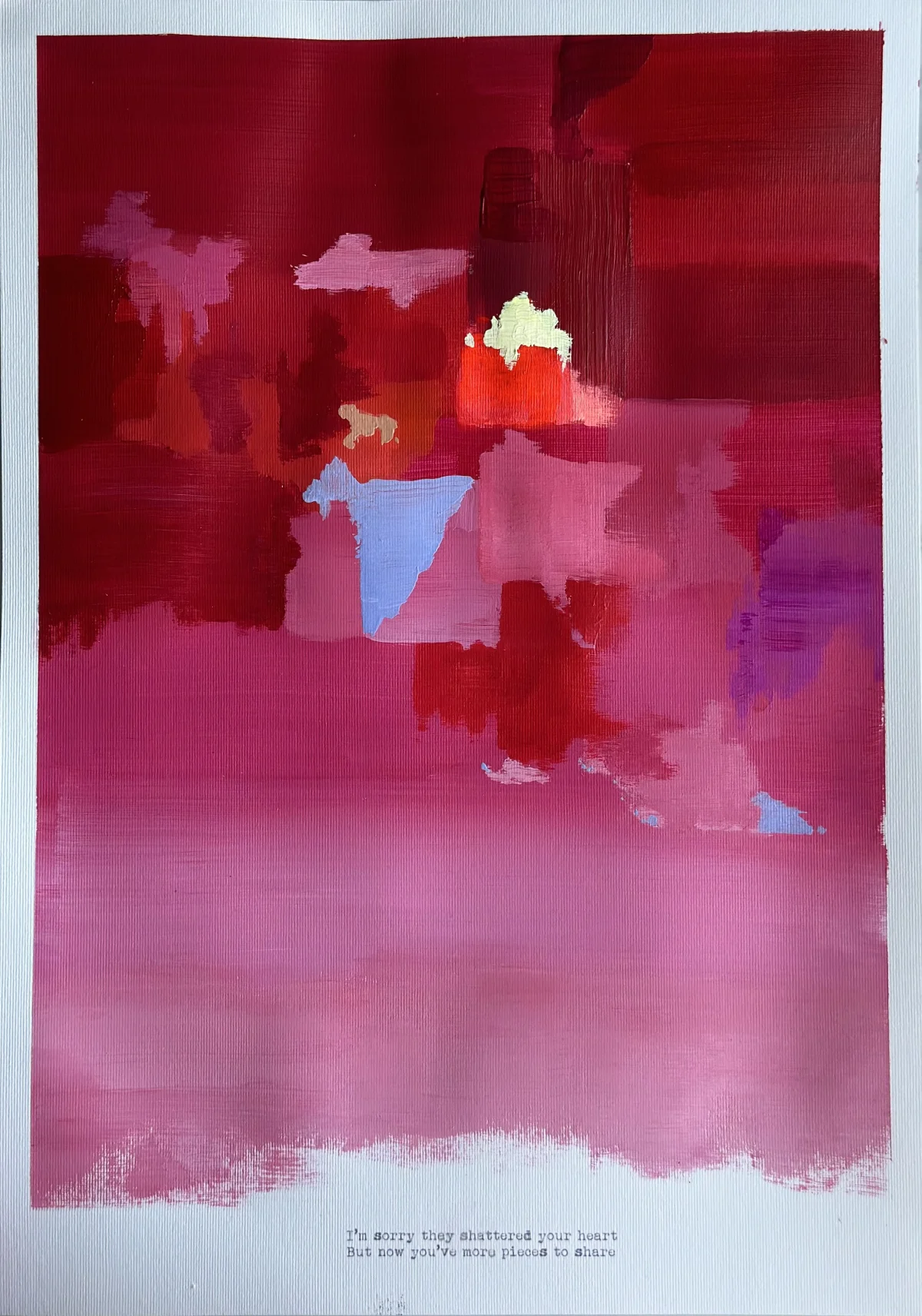 The title is the words