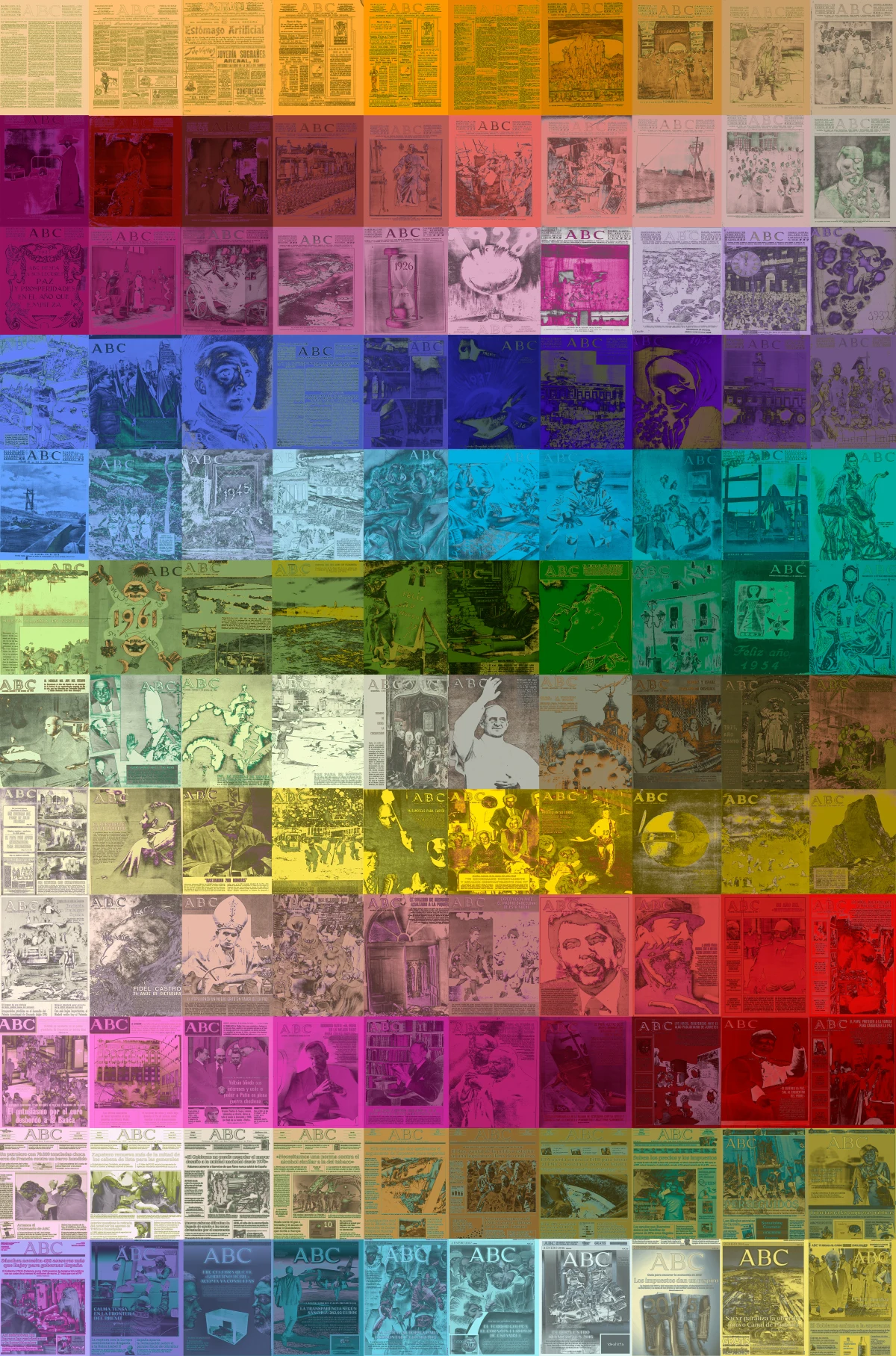 ANIVERSARIO 120 AÑOS / 120 PORTADAS  by Iria Martínez