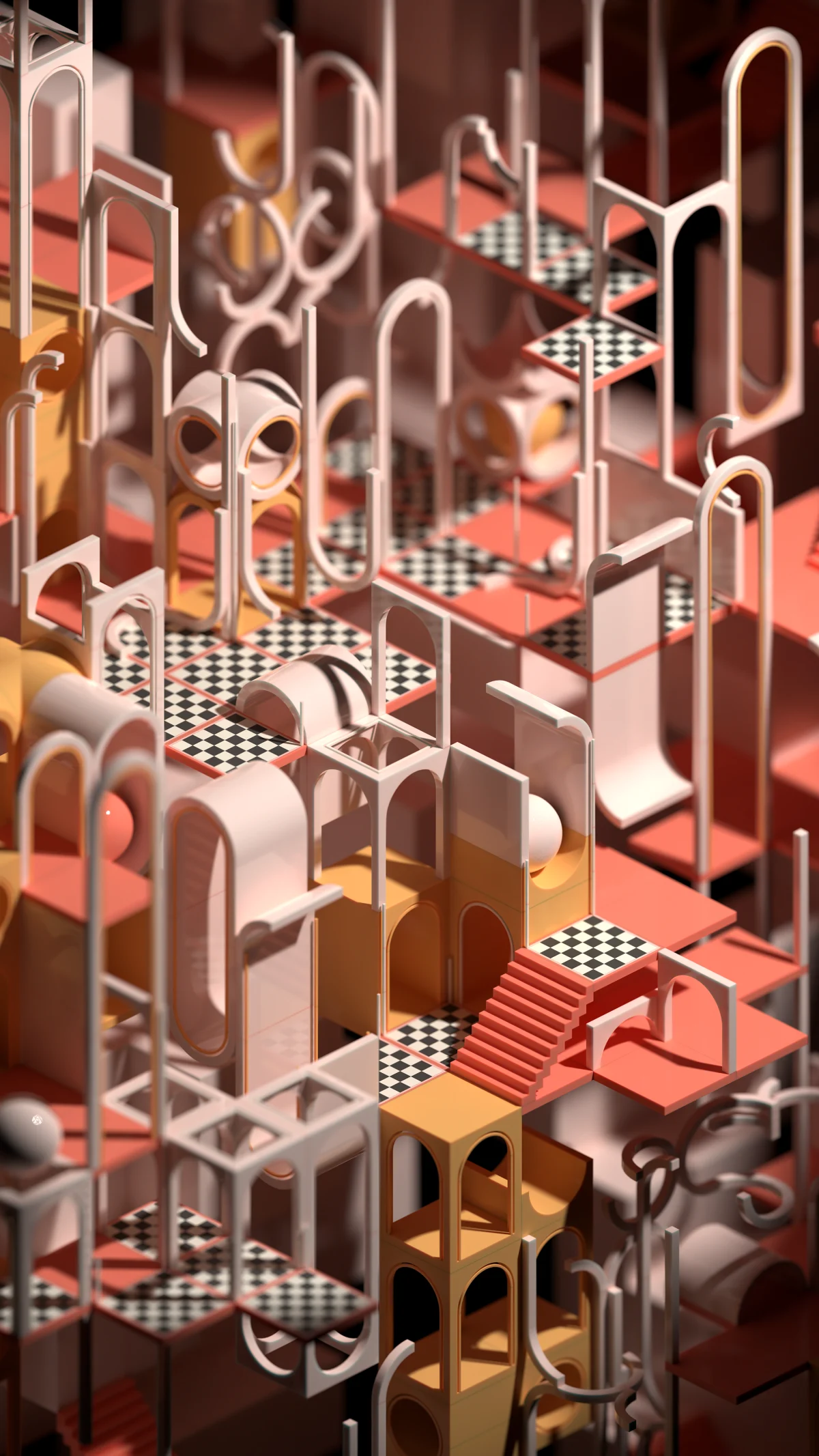 Untitled, xyz - Synonymous Archways
