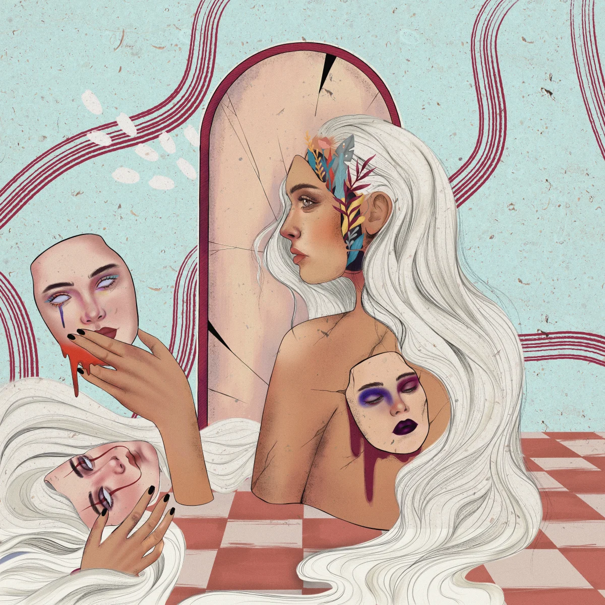 The Unseen Reflection-Navigating the Journey to Self-Discovery