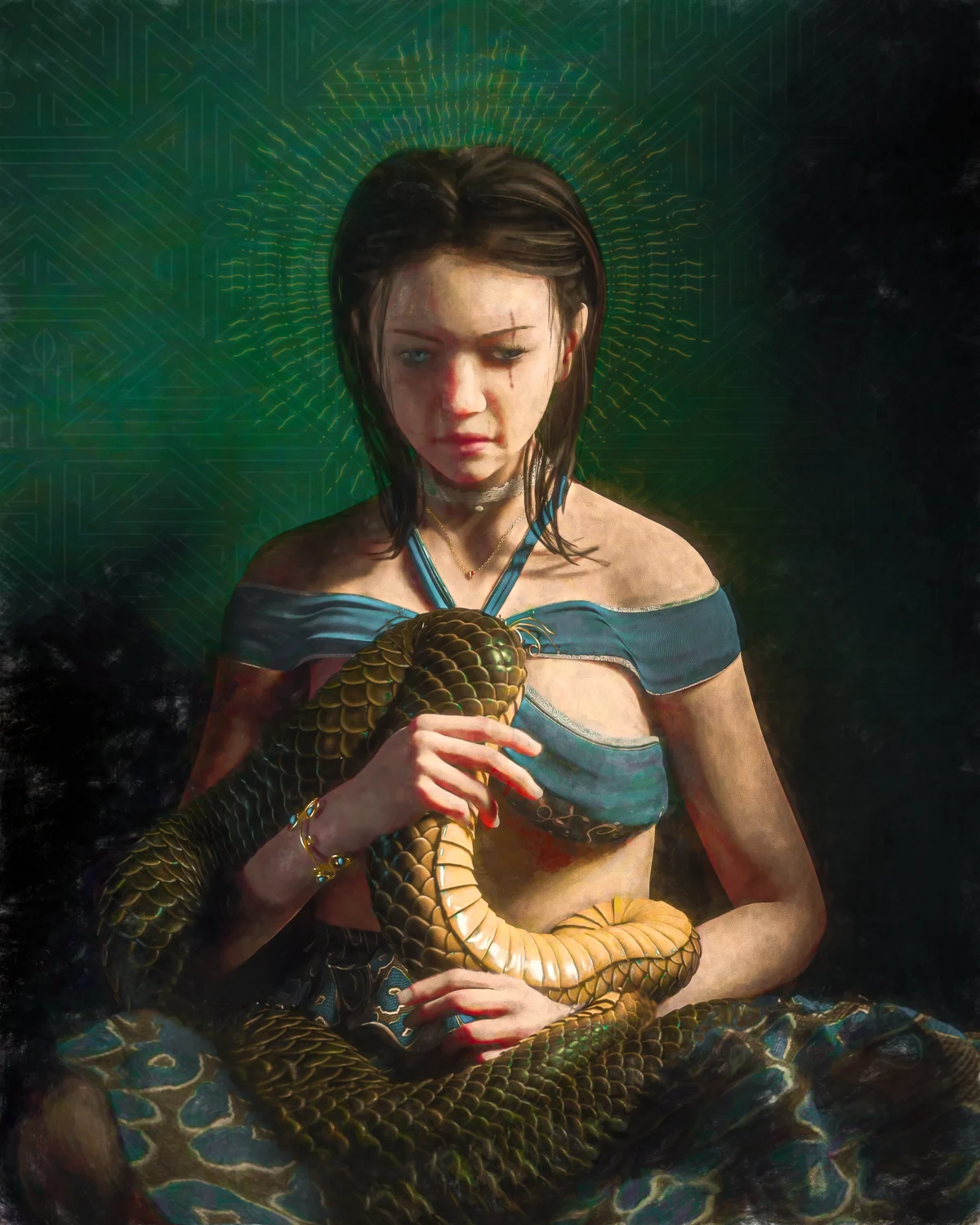 Sophia and the Snake