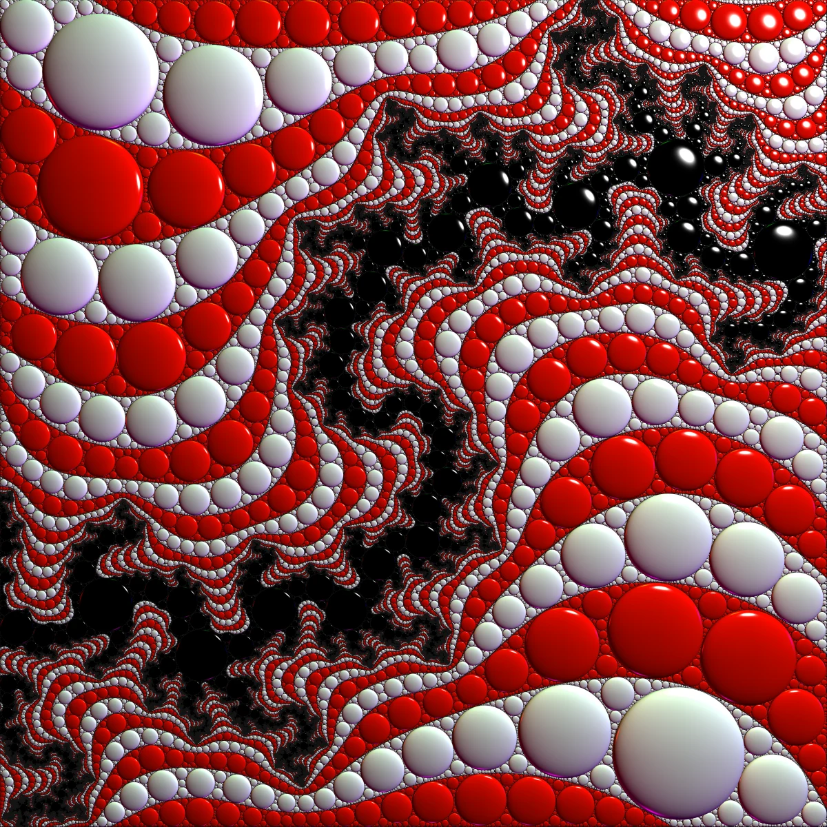 Apollonian Mandelbrot Zoom